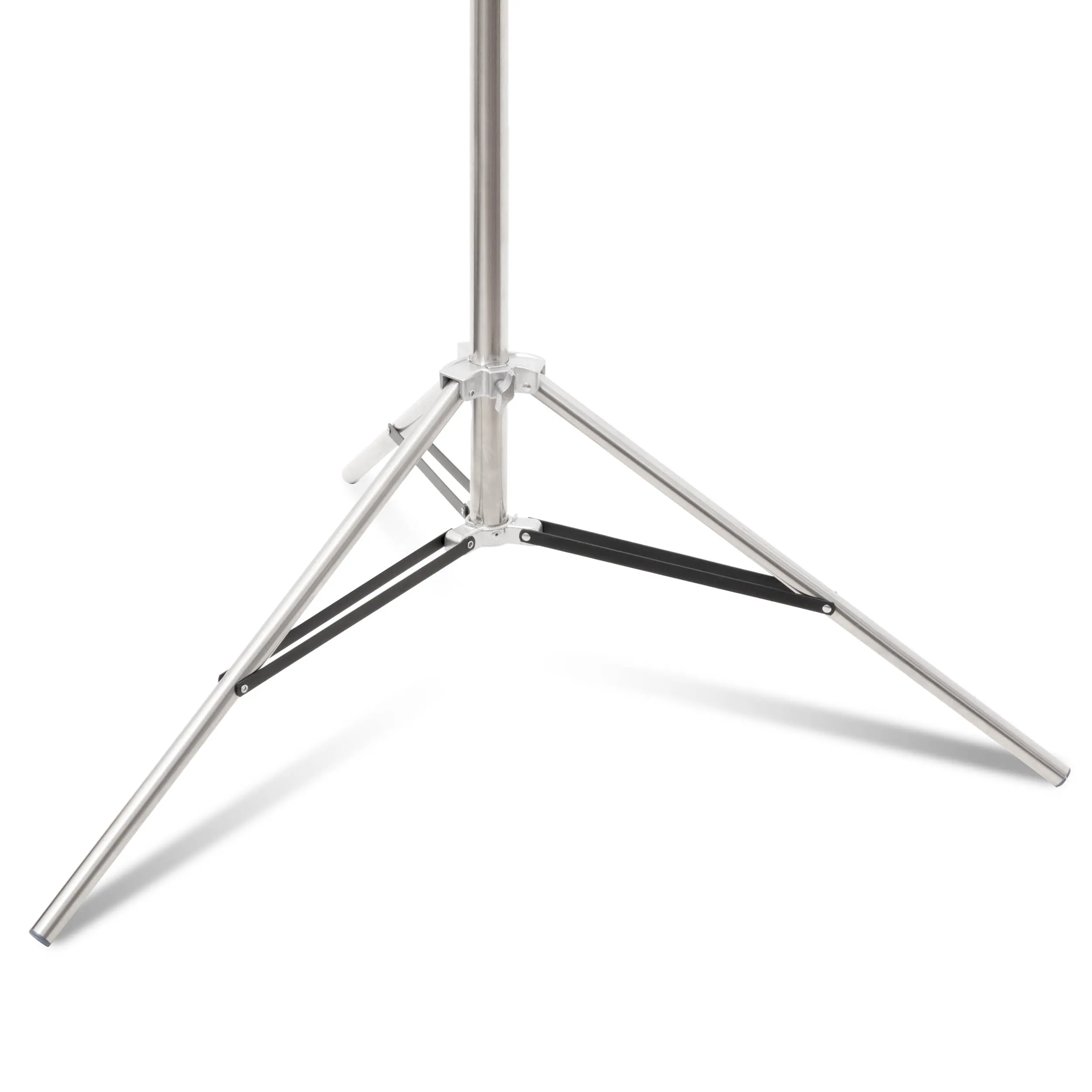 2.7m Heavy-Duty Stainless Steel Light Stand with Interchangeable 5/8" Spigot