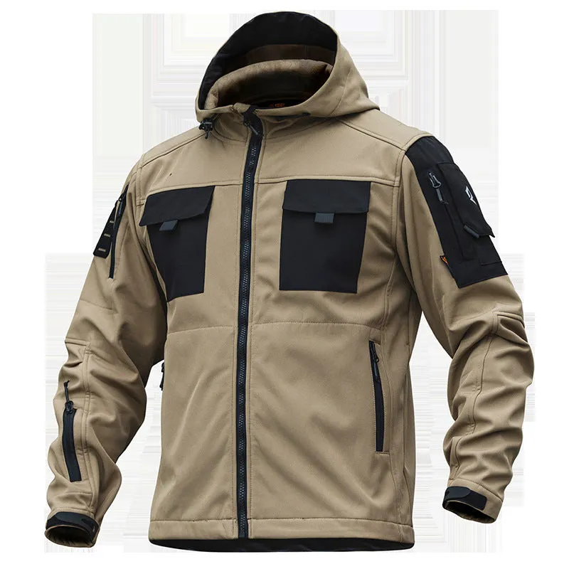 5-IN-1 Softshell Waterproof All Terrain Tactical Jacket