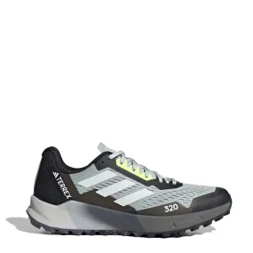 Adidas Terrex Agravic Flow 2.0 Trail Running Shoes Wonder Silver / Crystal White / Lucid Lemon