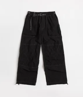 and wander Cordura Rip Mix Pants - Black