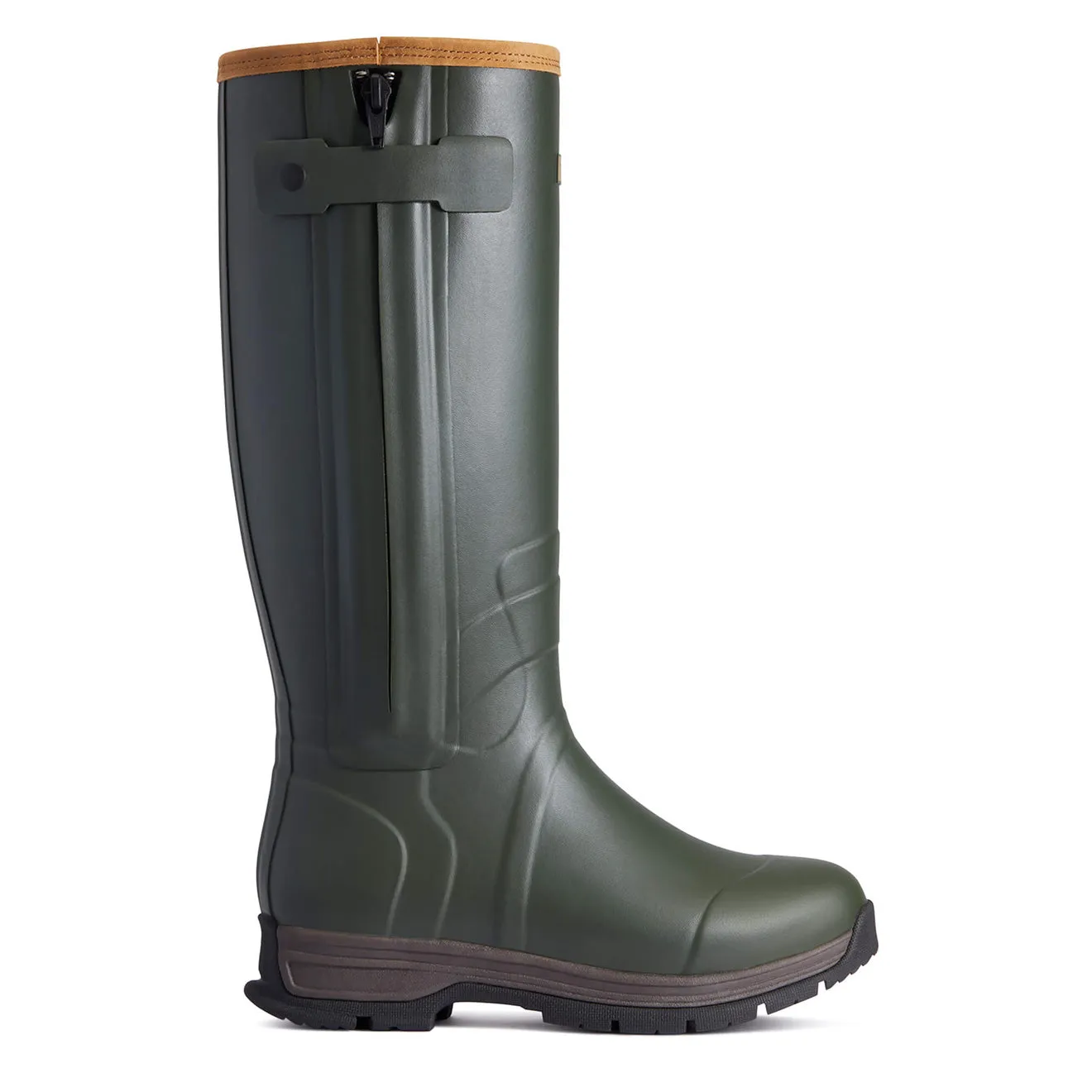 Ariat Womens Burford Insulated Zip Wellington Olive