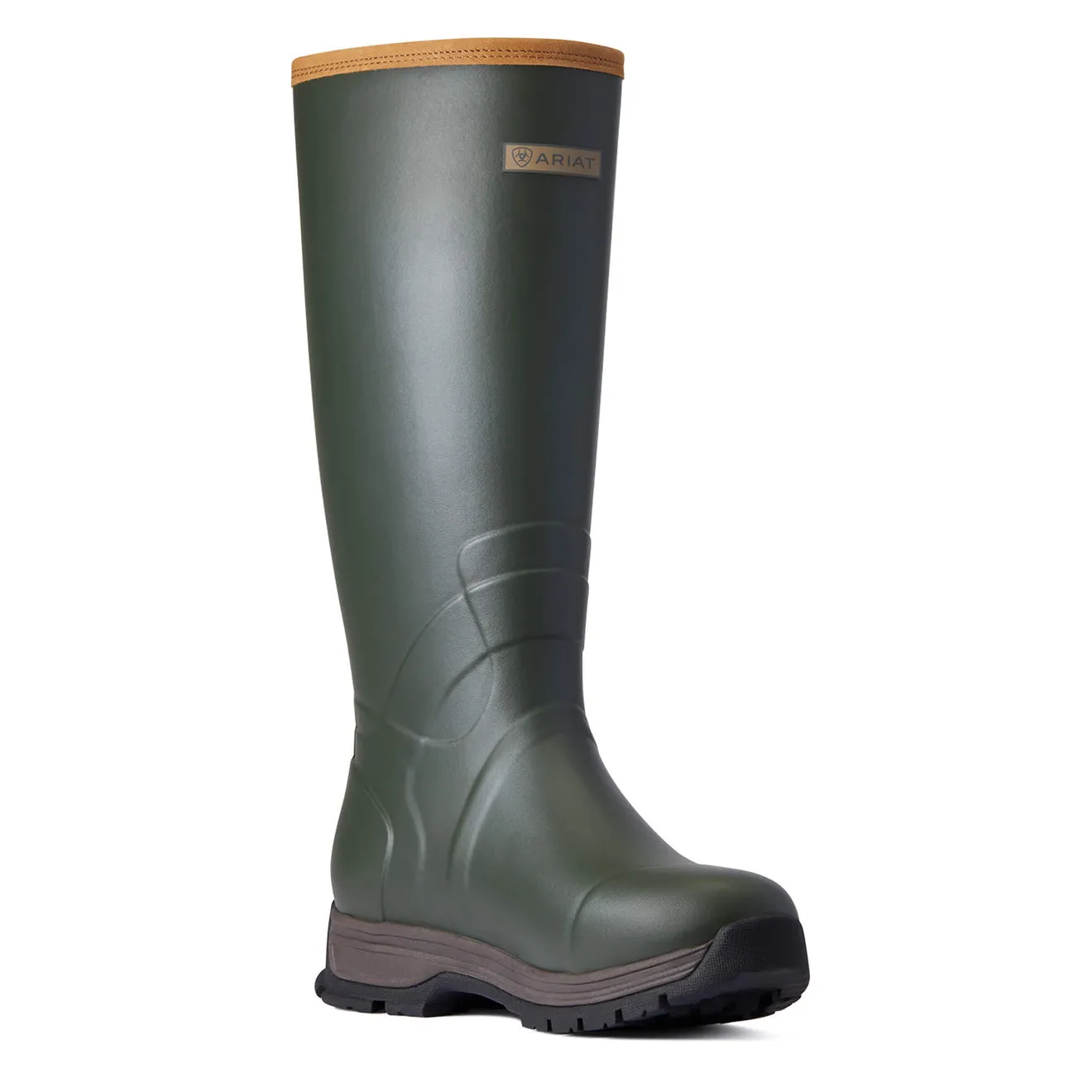 Ariat Womens Burford Insulated Zip Wellington Olive