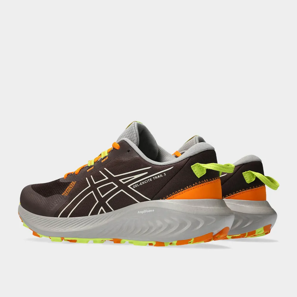 Asics Mens GeL-Excite Trail 2  Running Brown/orange  _ 173918 _ Brown