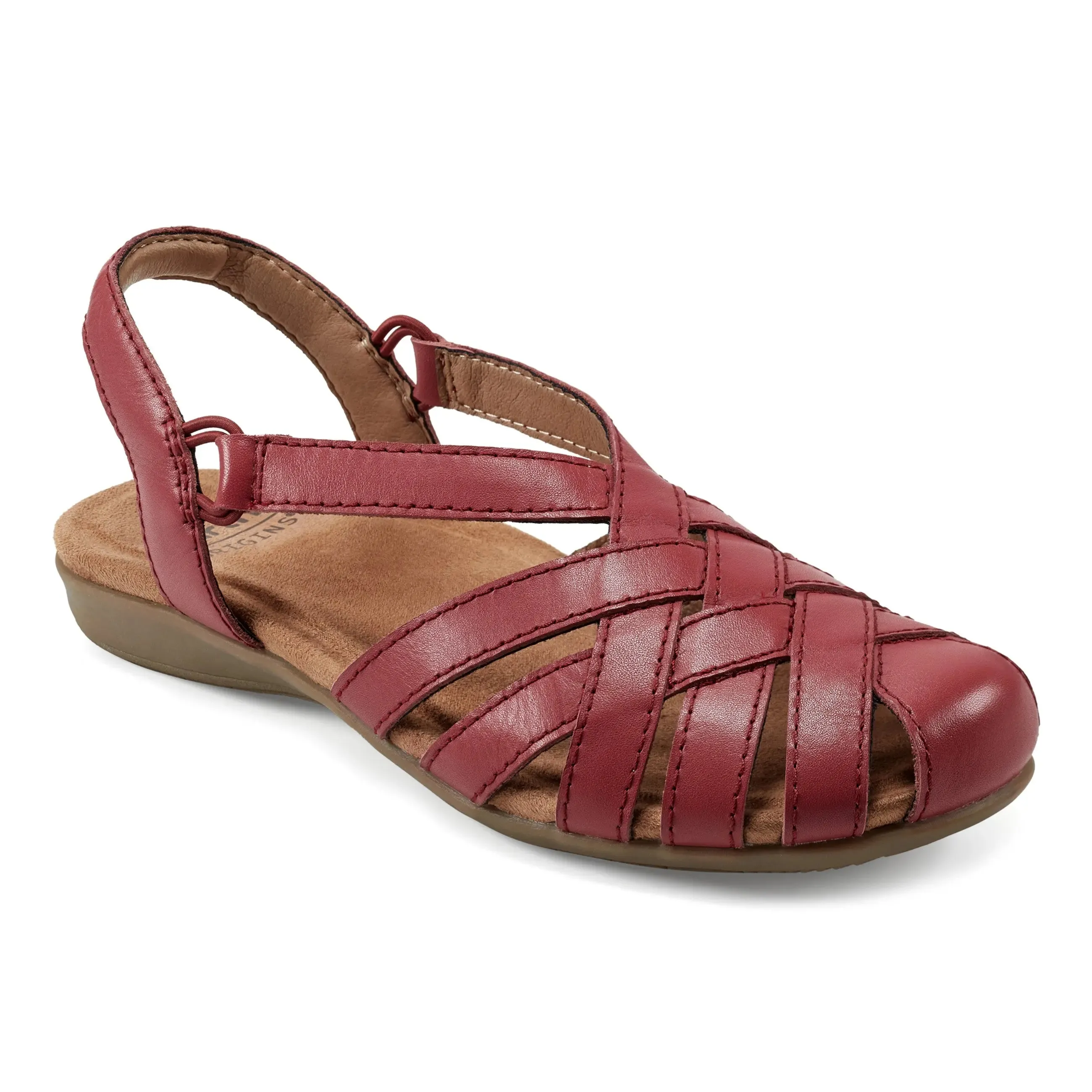 Berri Woven Casual Round Toe Slip-on Sandals