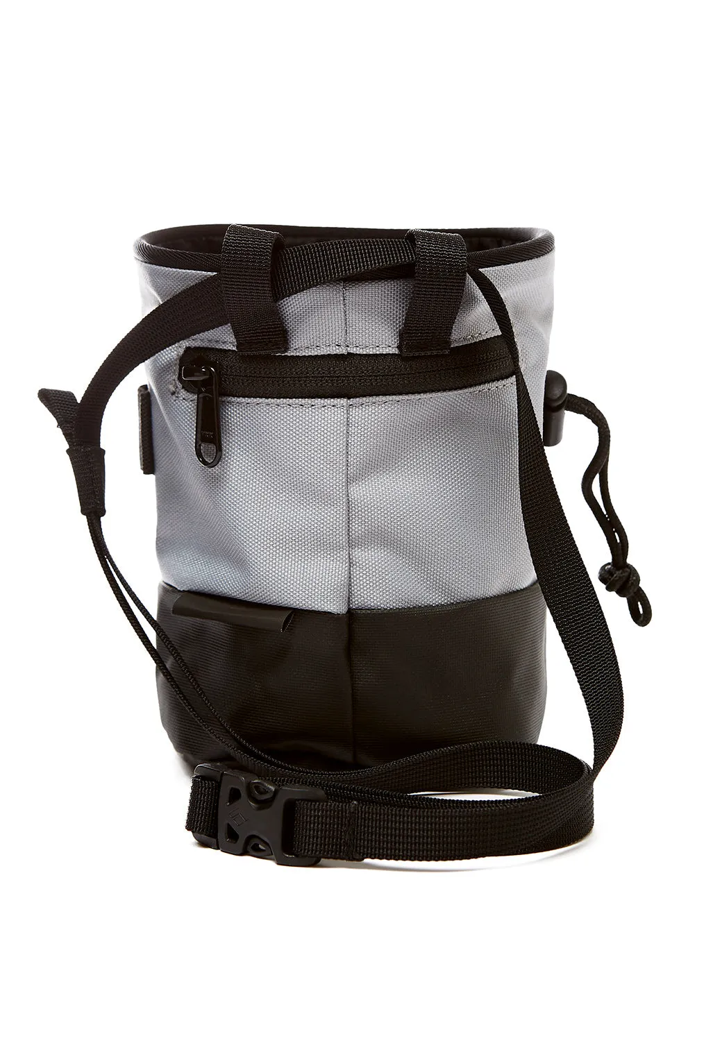 Black Diamond Mojo Zip Chalk Bag - Pewter