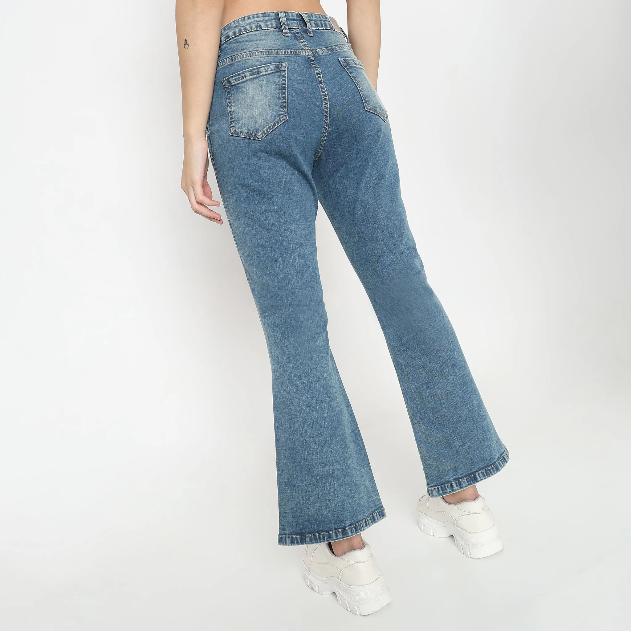 Boot Cut High Rise Jeans