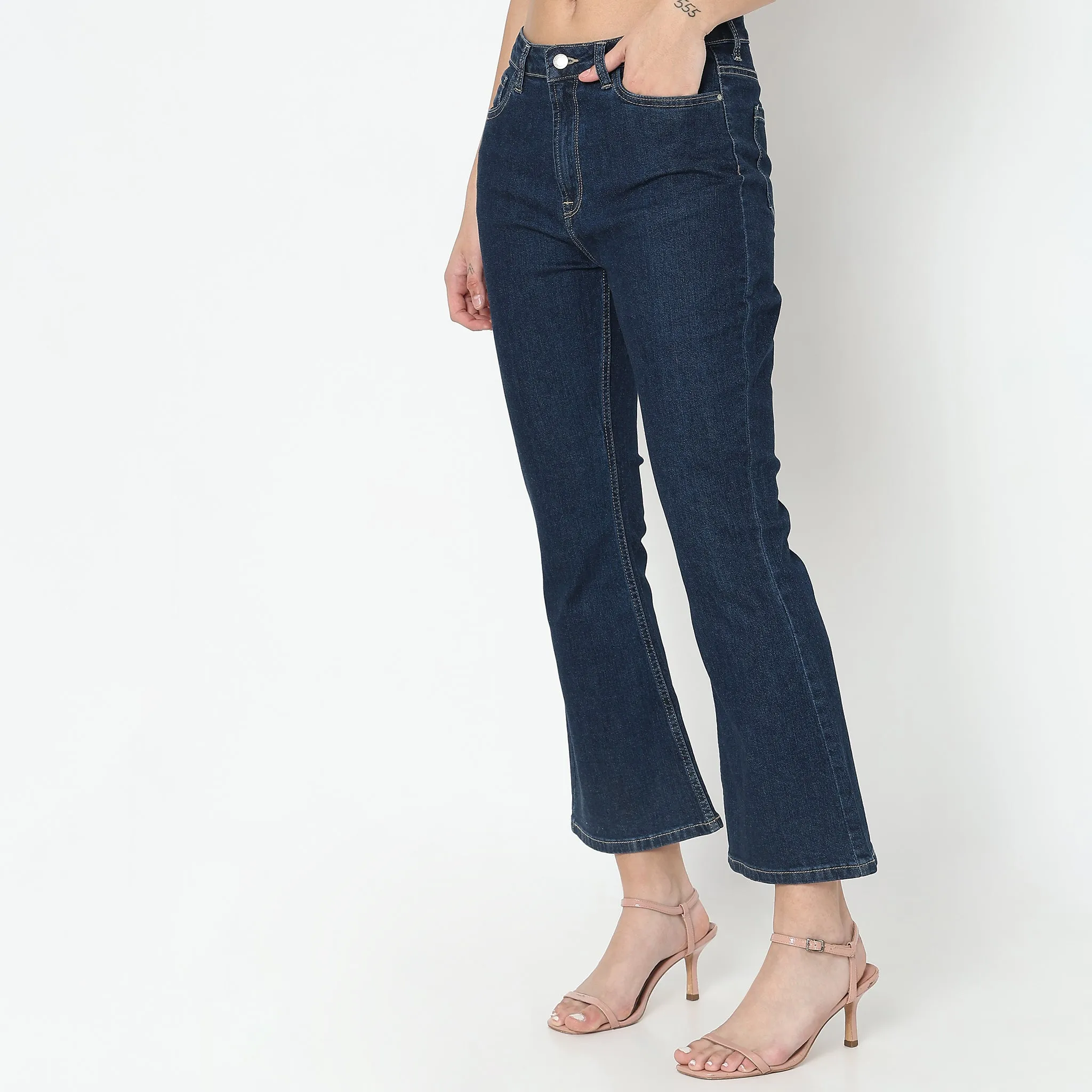 Boot Cut High Rise Jeans