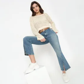 Boot Cut High Rise Jeans