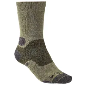 Bridgedale Mens Hike Midweight Merino Boot Sock Green