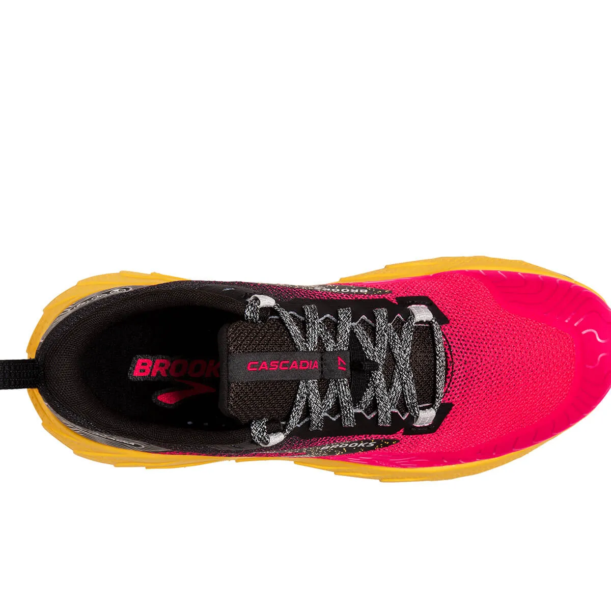 Brooks Cascadia 17 Womens | Diva Pink/black/lemon Chrome