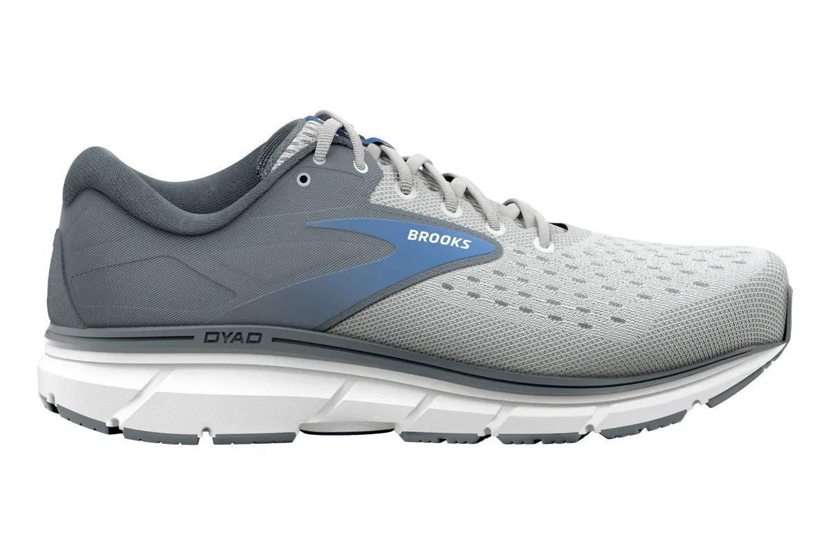 Brooks Dyad 11 B Grey/White/Blue Womens