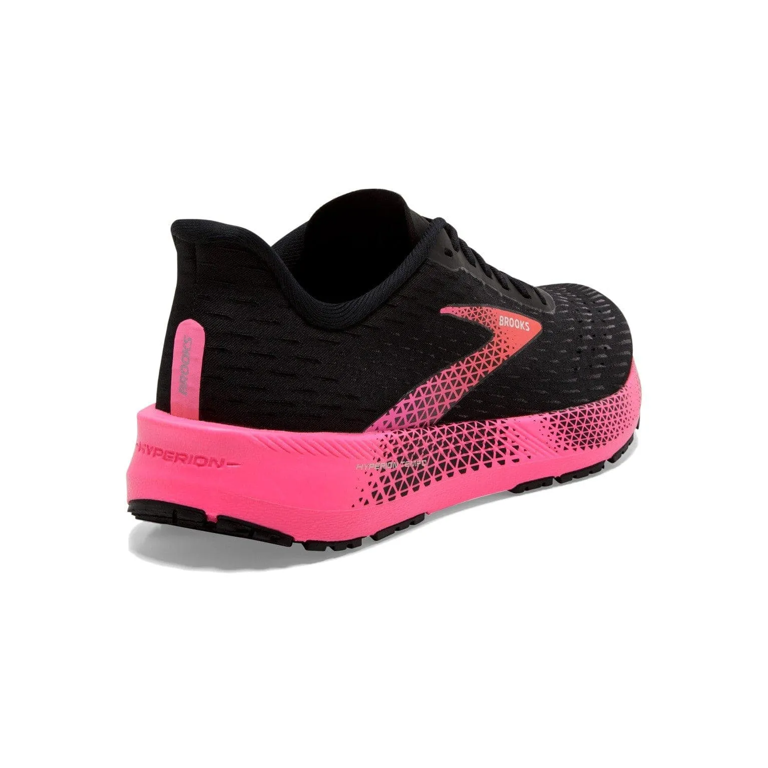 Brooks Hyperion Tempo (Women's) - Black/Pink/Hot Coral