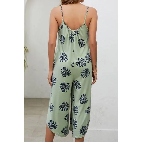 Casual Loose Sleeveless Jumpsuit