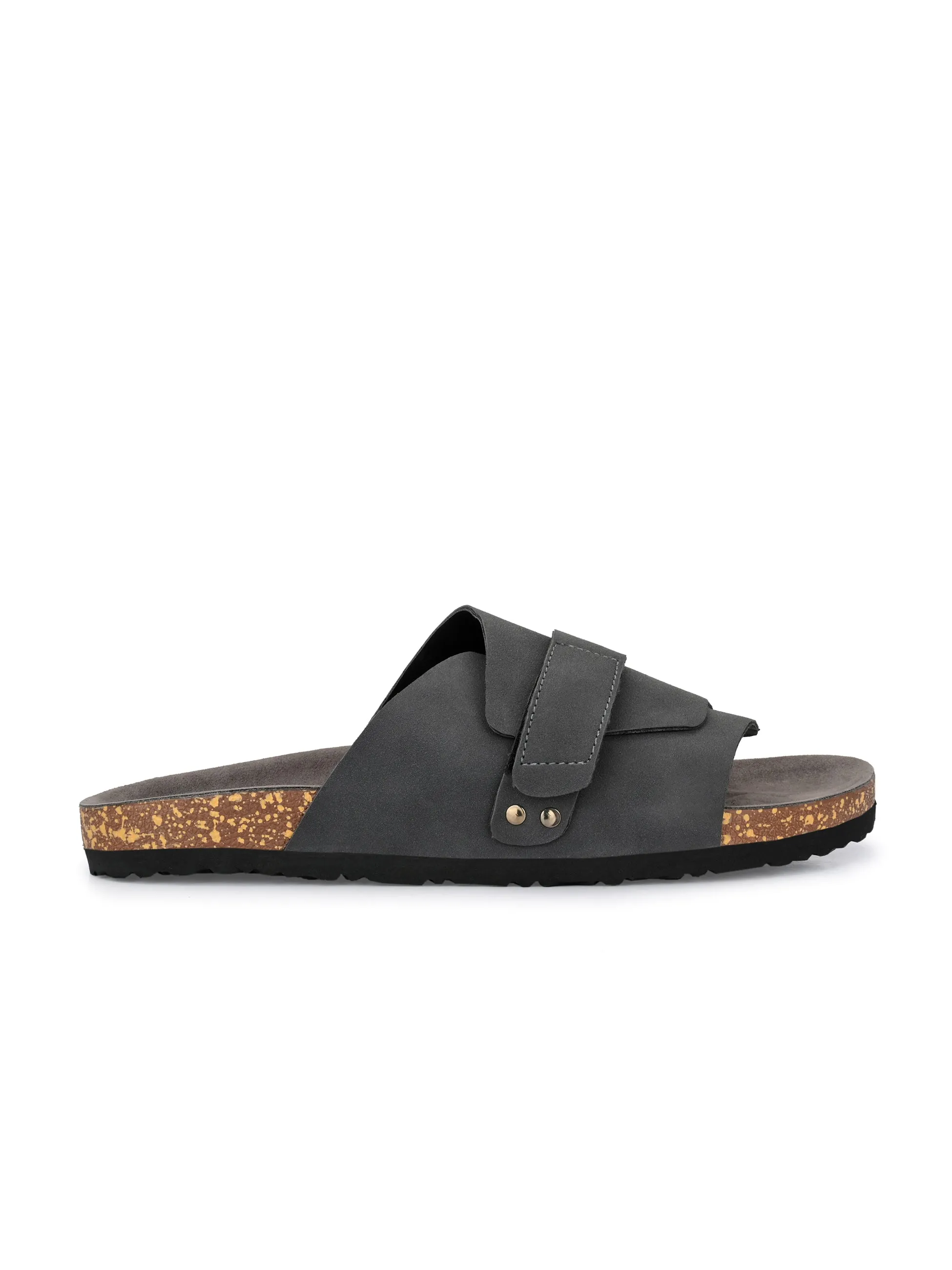 Charcoal Luxe Urban Wanderer Men's Sandal