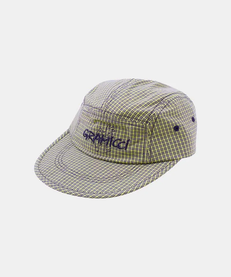 Checkered Long Bill Cap