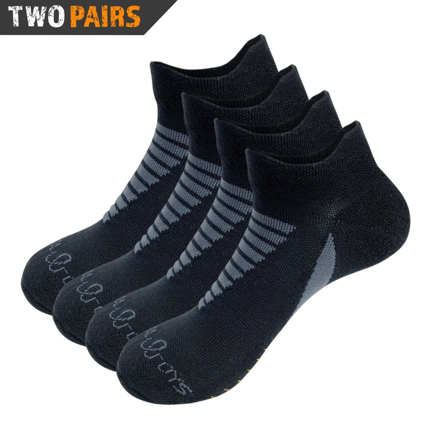 Chill Boys Bamboo Terry Ankle Socks - 2 Pairs