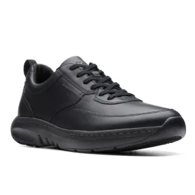 Clarks Men's Pro Lace Black Leather