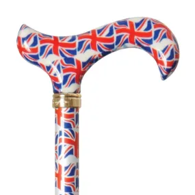 Classic Canes Slimline Derby Cane Union Flag