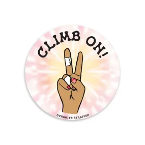 Climb On Manicure — 3.25" Sticker