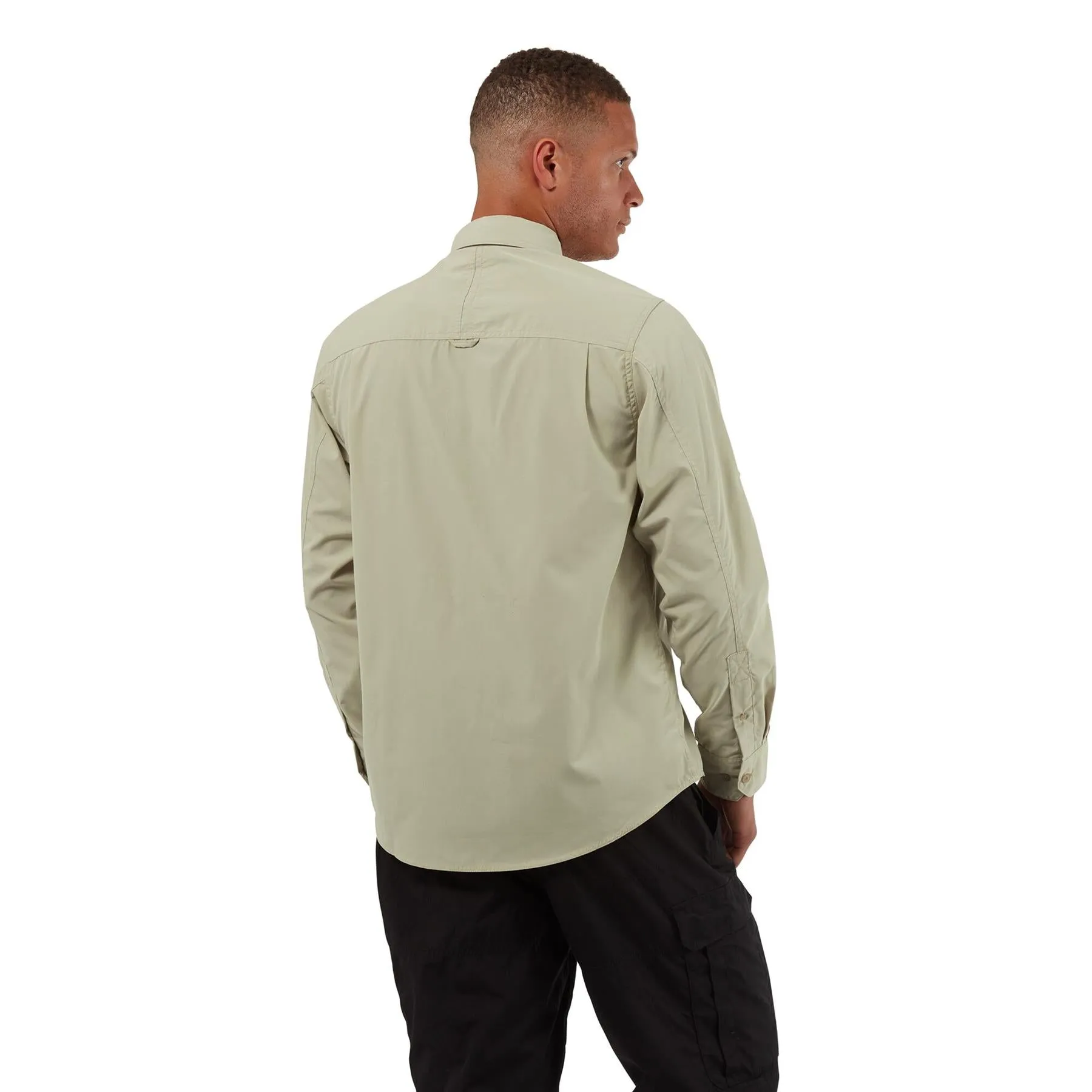 Craghoppers Mens New Kiwi Long Sleeved Shirt Walking Nosi Defence Travel