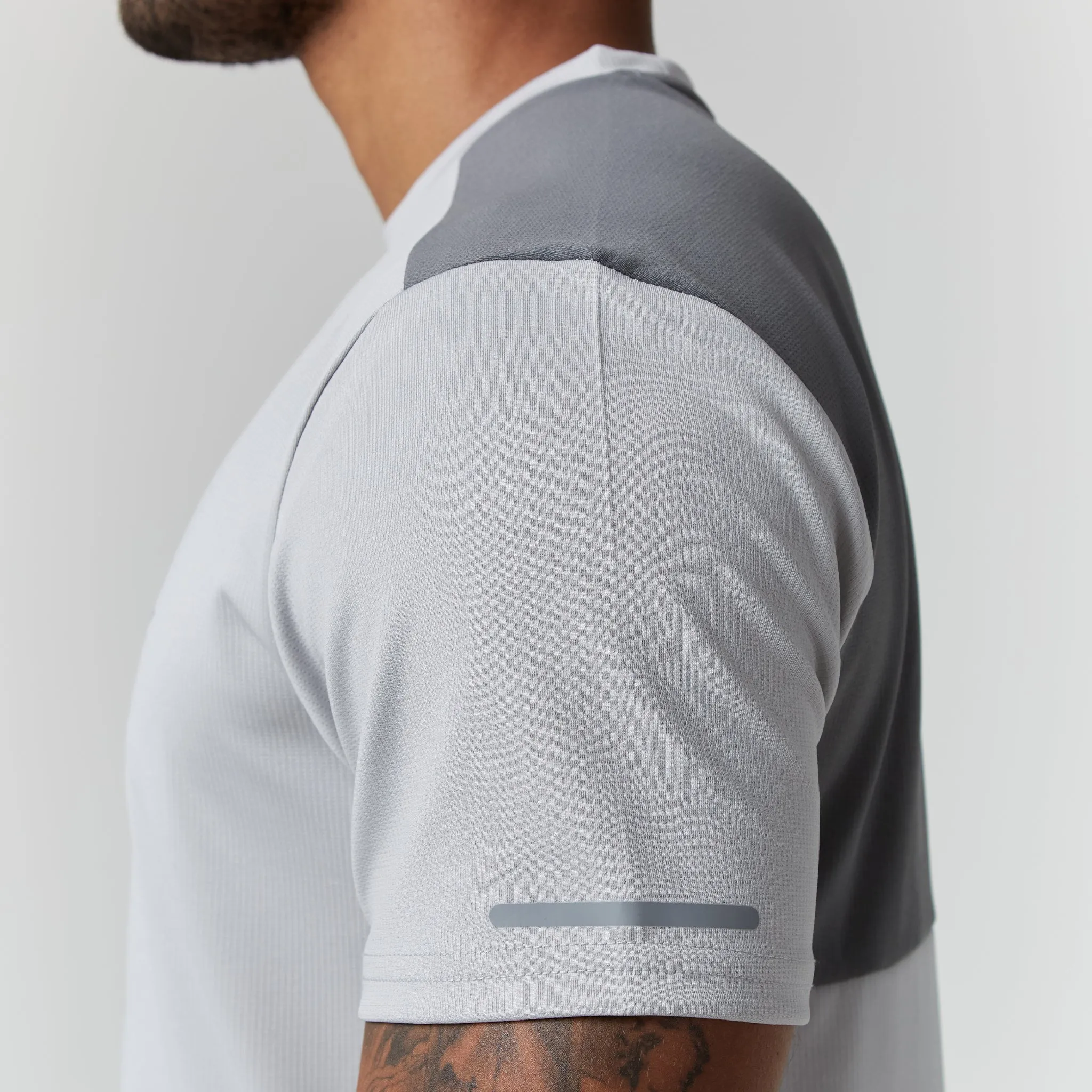 Cut & Sew Training Twinset | Ice Grey/Mid Grey