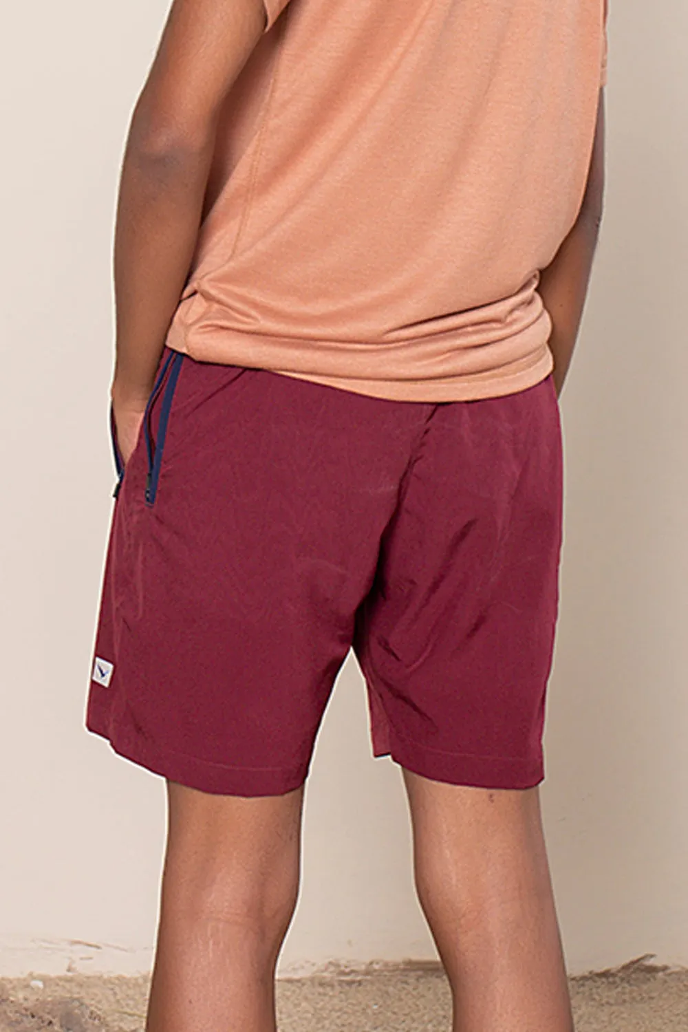 Earth Shorts Maroon 2.0