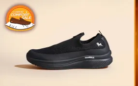 Ease Walk Slip Ons : Black