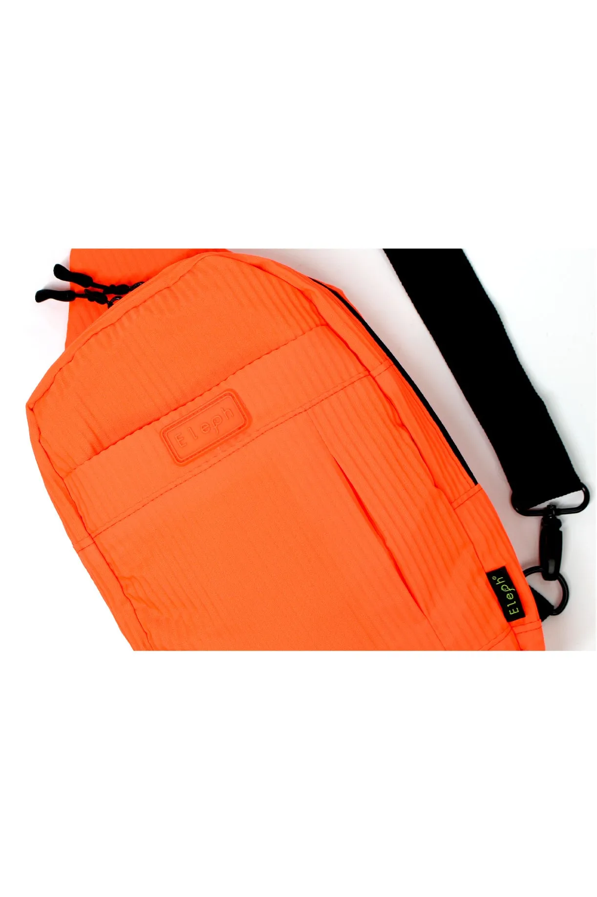 ELEPH OTTO PLEAT CROSS BODY : Orange