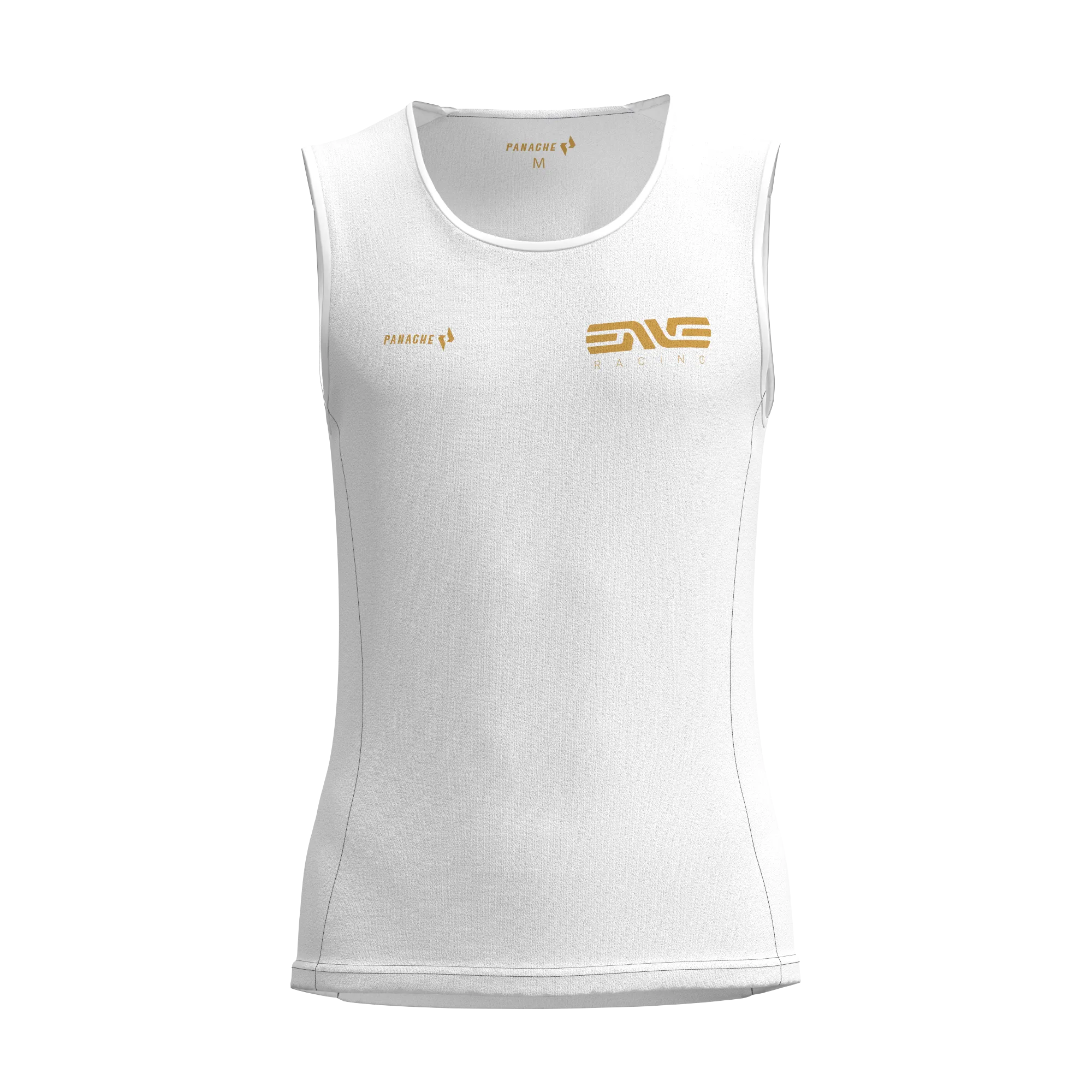 ENVE - Men's Sleeveless Tech Shirt - Running - WHITE