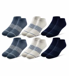 Every Day Kit Cushion Low-Cut Socks With Tab 6 Pack