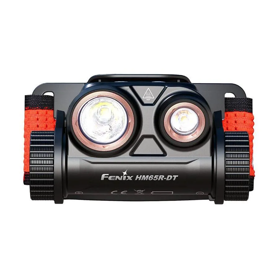 Fenix HM65R-DT 1500 Lumens Trail Running Rechargeable Headtorch - Black