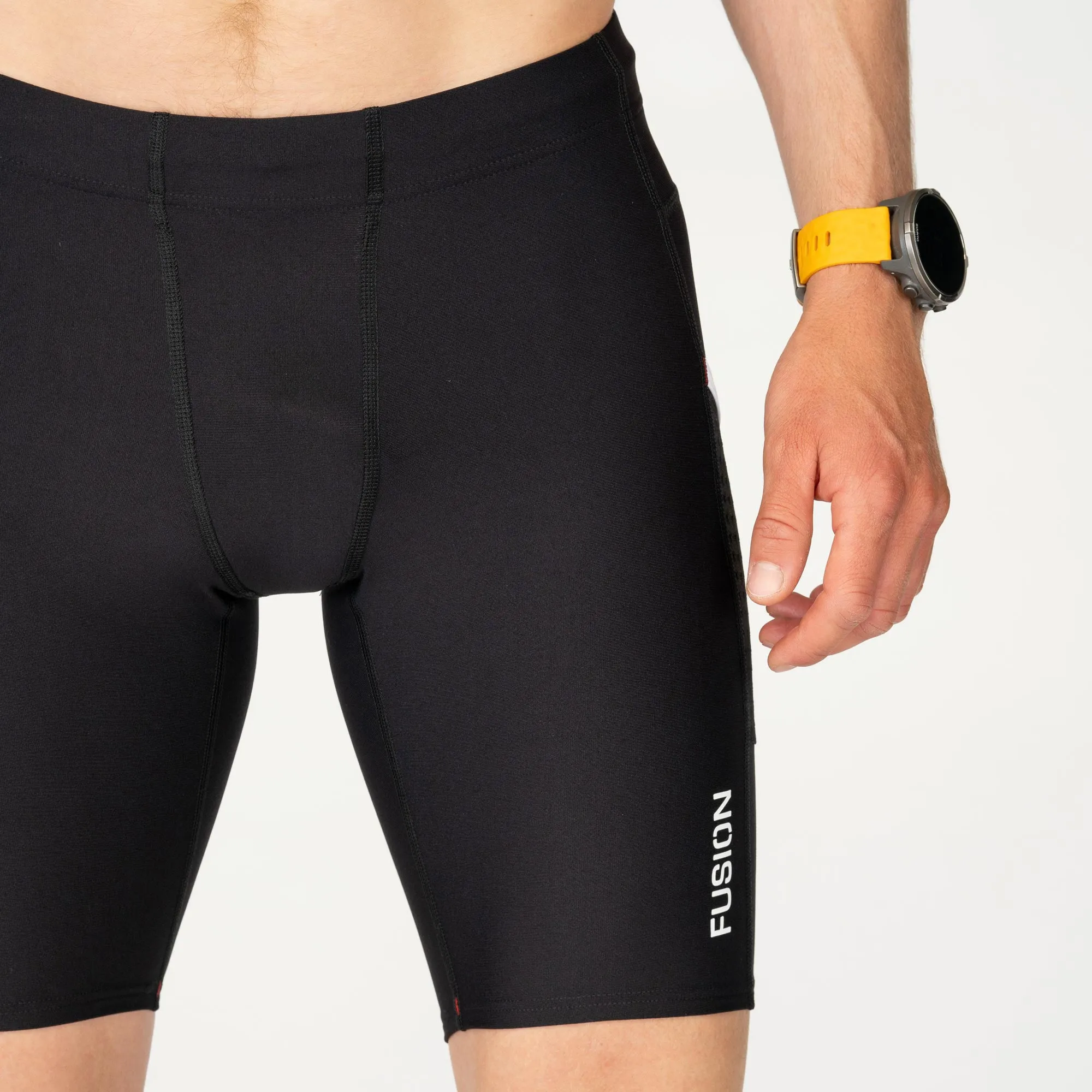 FUSION Mens Short Run Tights