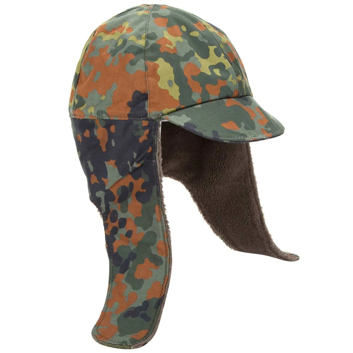 German Army Winter Cap Flecktarn Camo