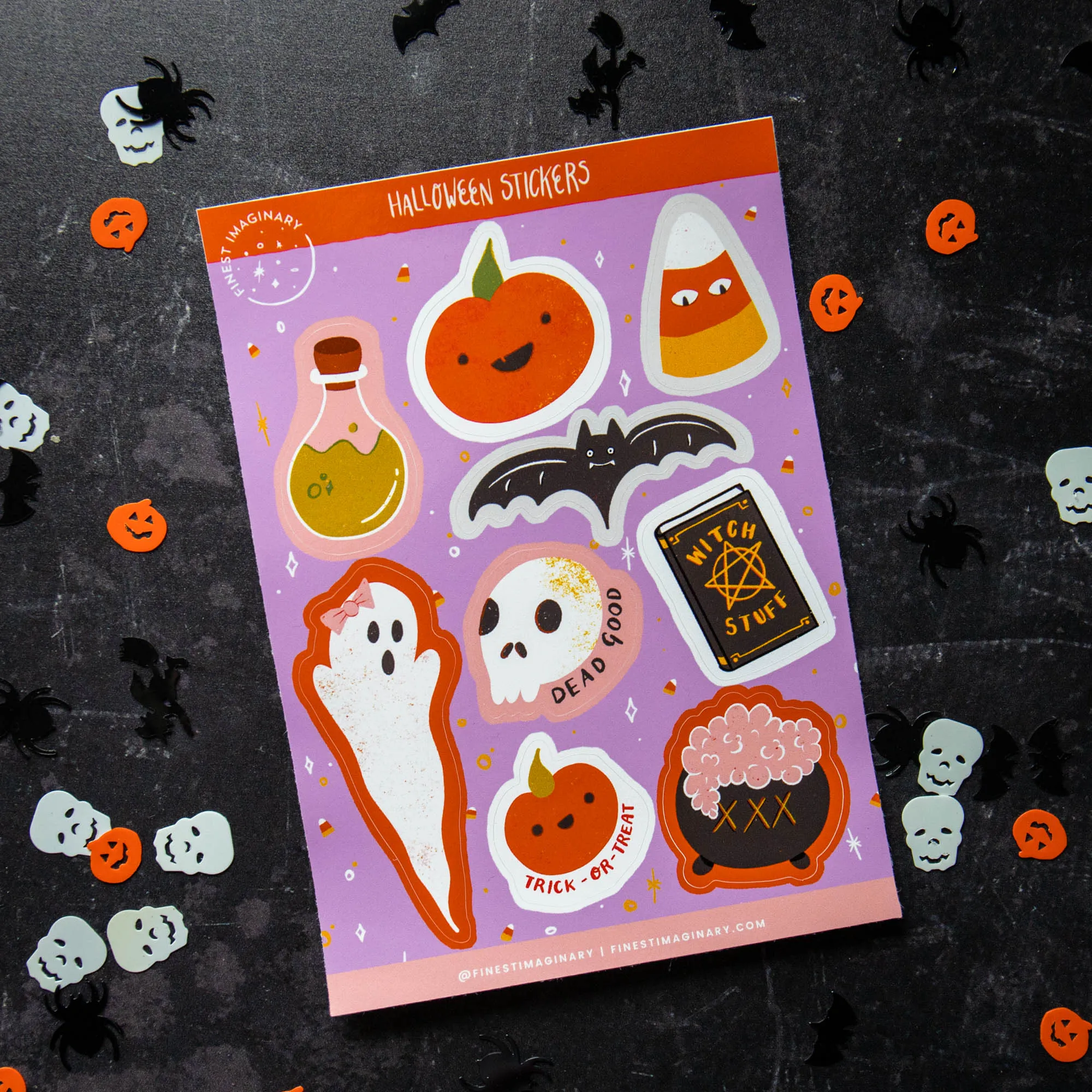 Halloween Sticker Sheet