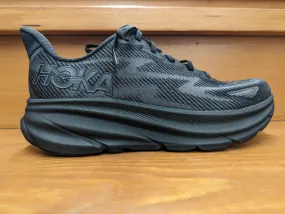 Hoka Clifton 9 Black/Black 1127895 BBLC & 1132210 BBLC