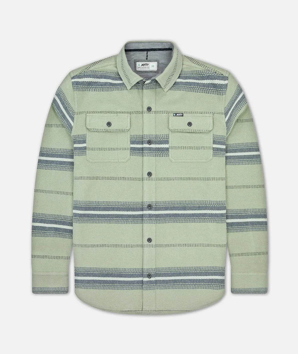 Horizon Flannel - Sage