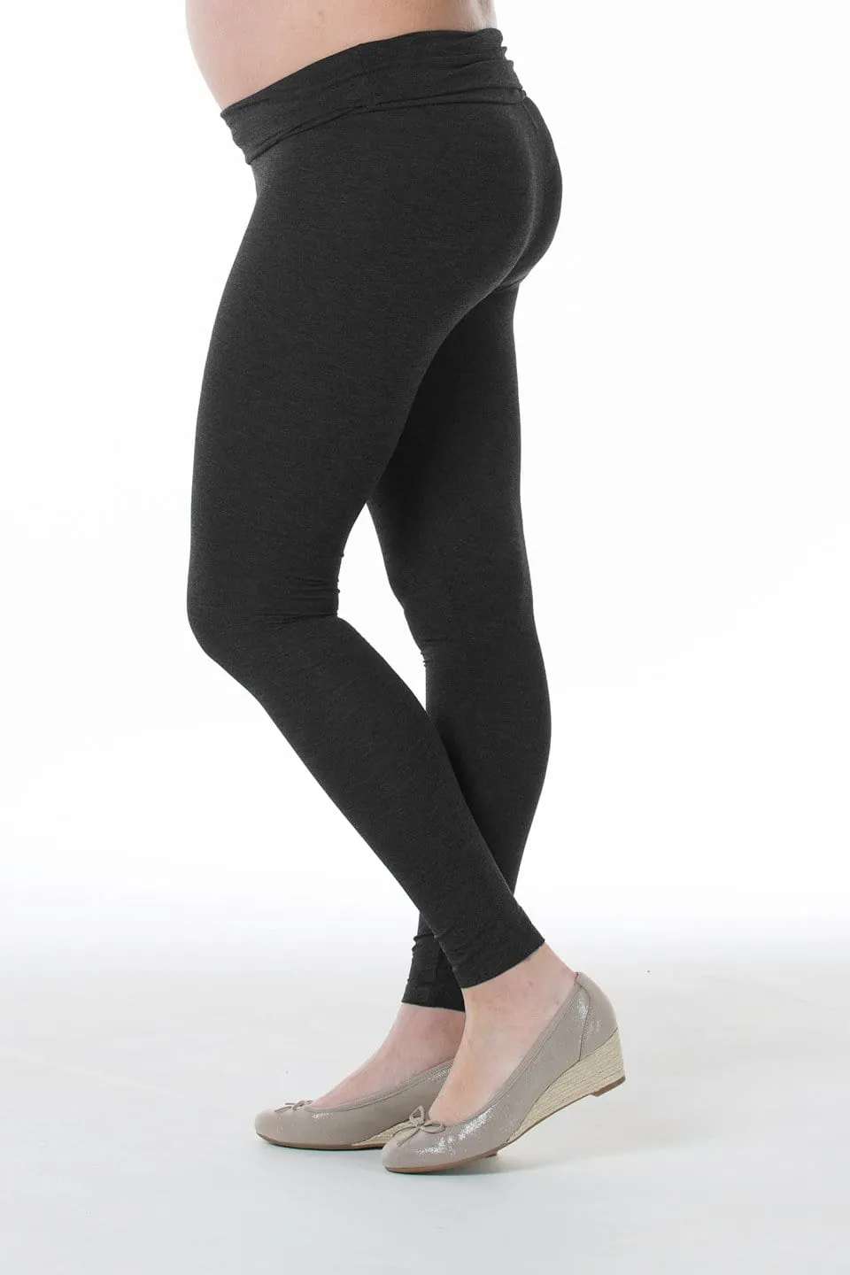 Maternity Leggings Full Legging Black