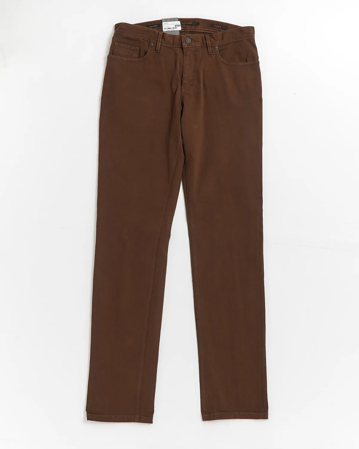 Men's Alberto | 1607 Robin Tapered Fit | Brown