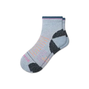 Men's Merino Wool Blend Hiking Quarter Socks