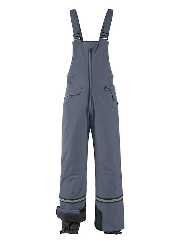 Men's Waterproof Ski Pants Insulated Warm Winter Snow Bib Pants