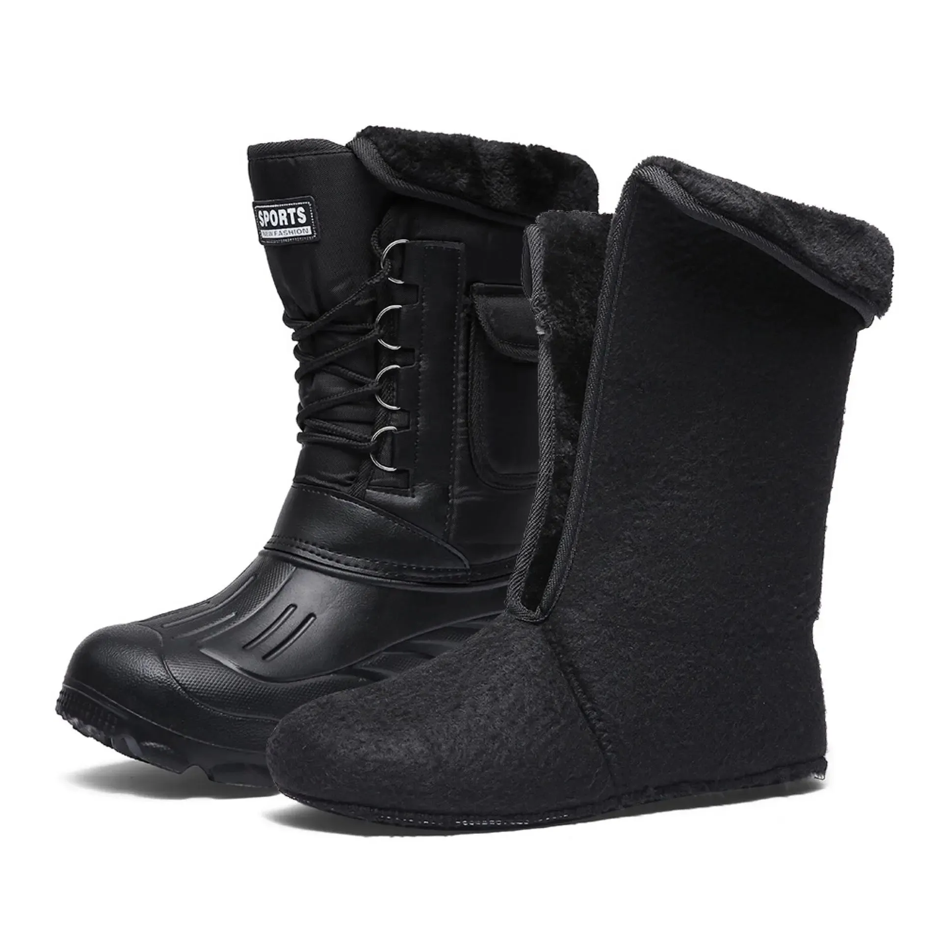 Men's Waterproof Winter Midcalf Boots