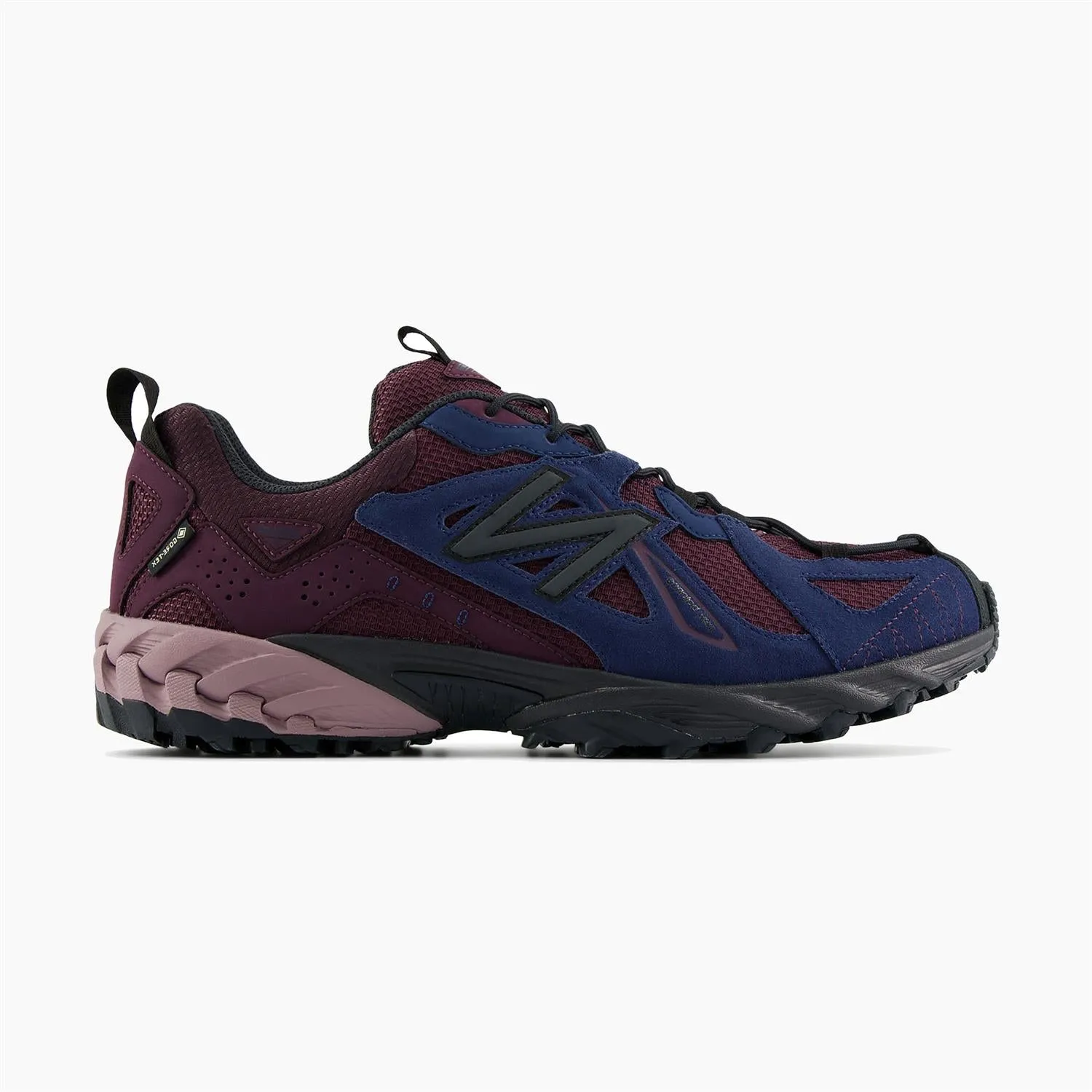 GORE-TEX Plum Brown/NB Navy ML610XK - Enhanced Waterproofing and Stylish Design