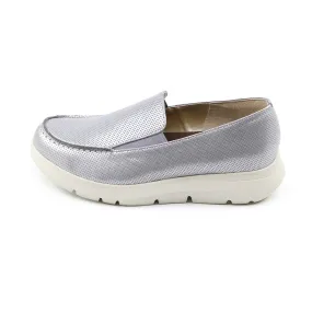 Nairi Silver Soft Walking Slip-ons