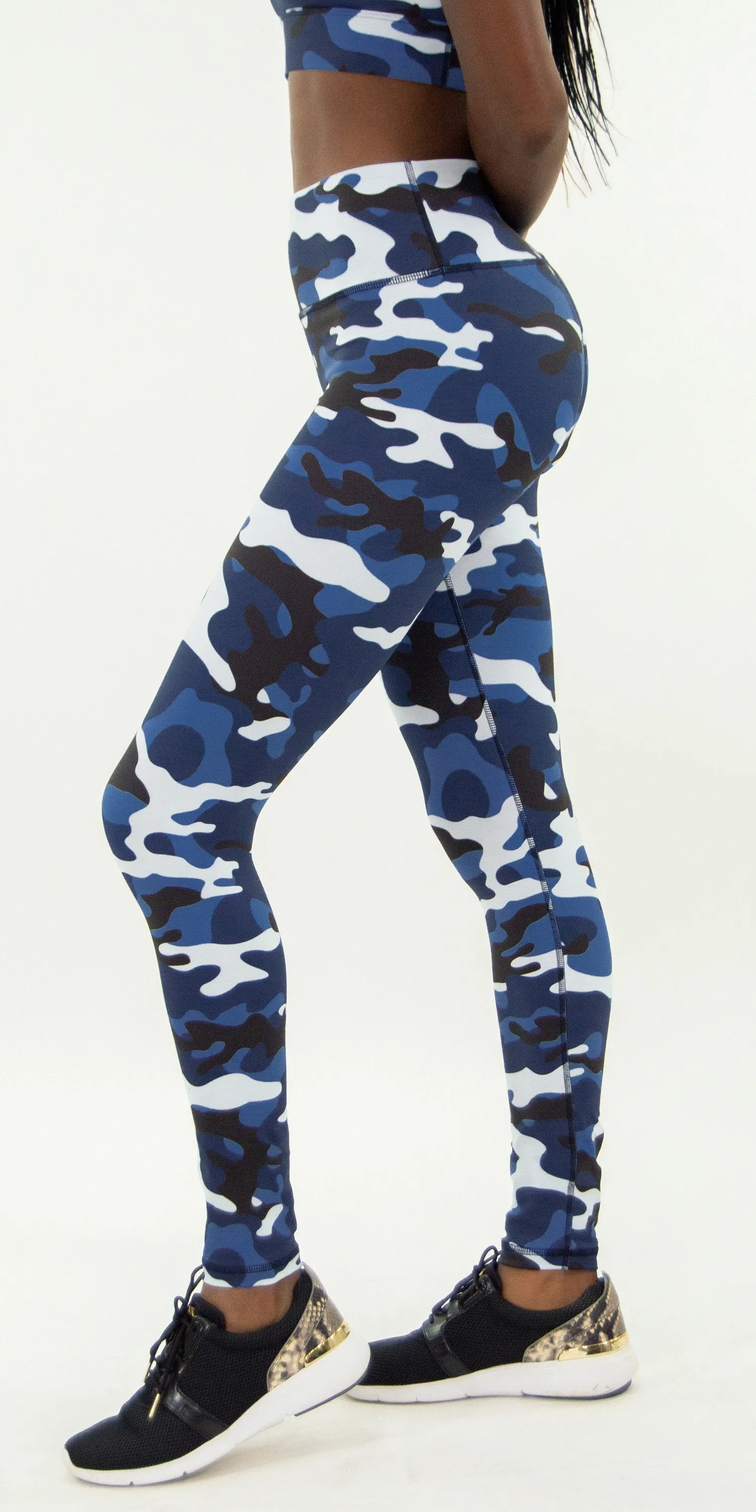 Navy Camo - Legging [Final Sale]