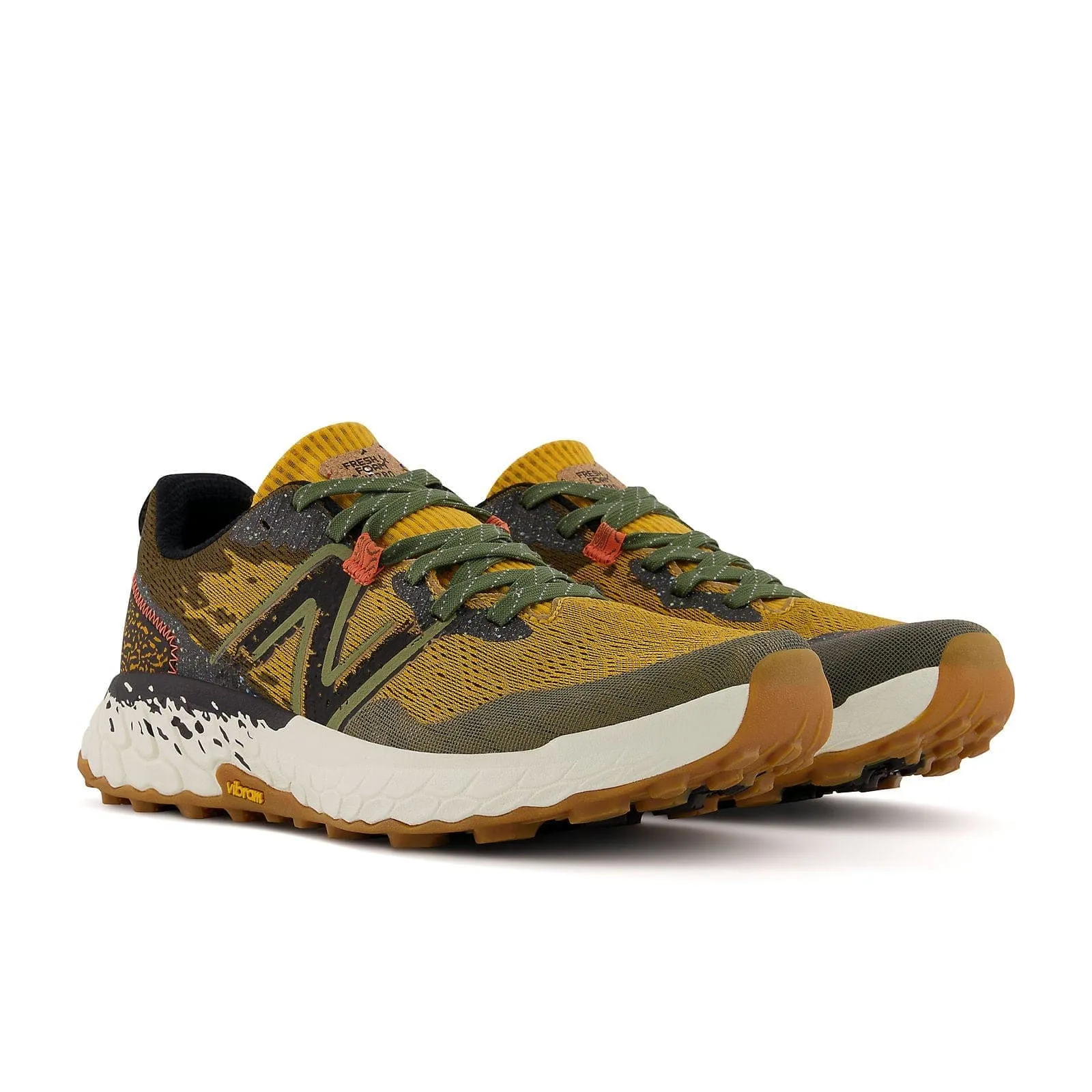 New Balance Fresh Foam X Hierro v7 (Mens) - Golden Hour with Dark Camo and Black