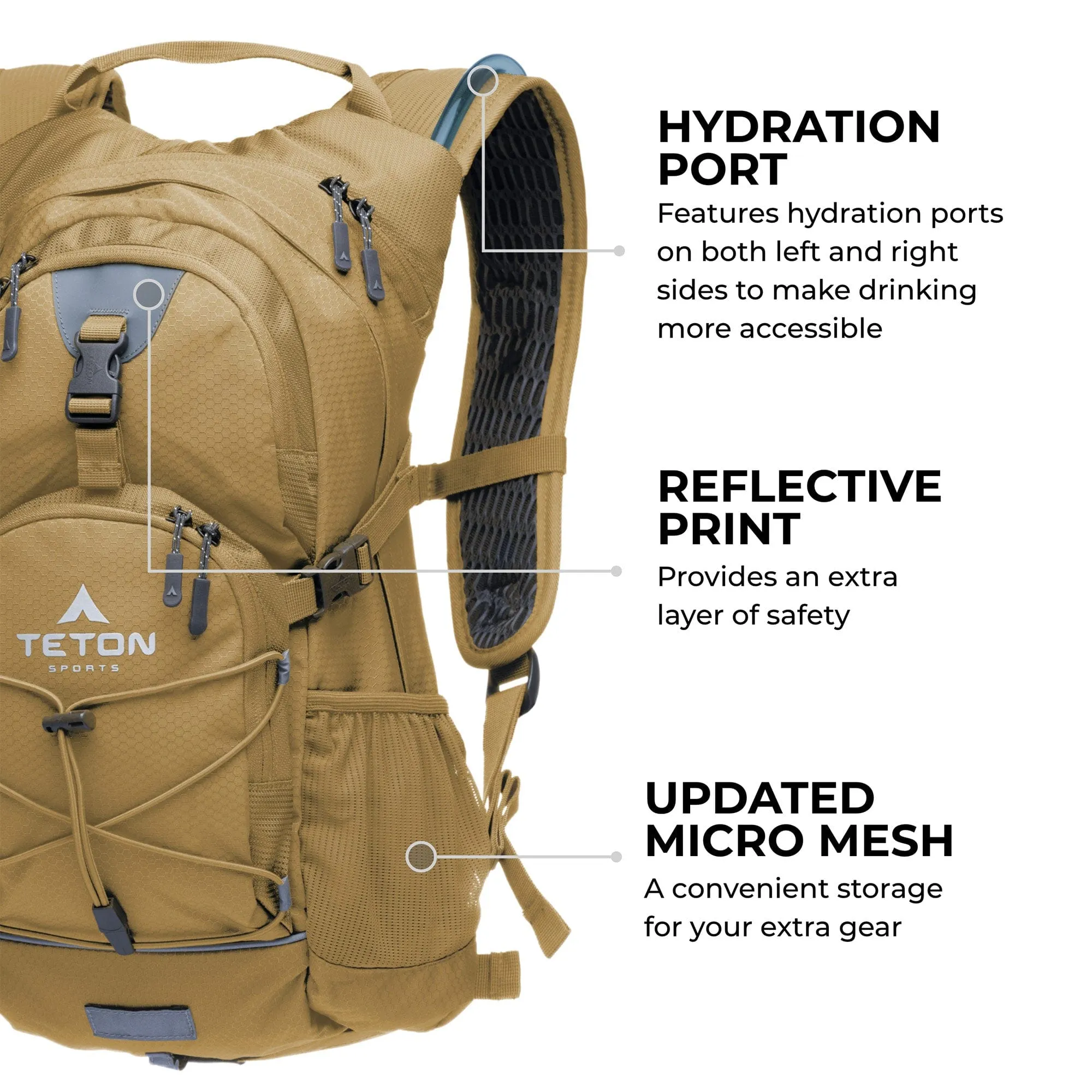 Oasis 22L Hydration Pack with 3L Bladder