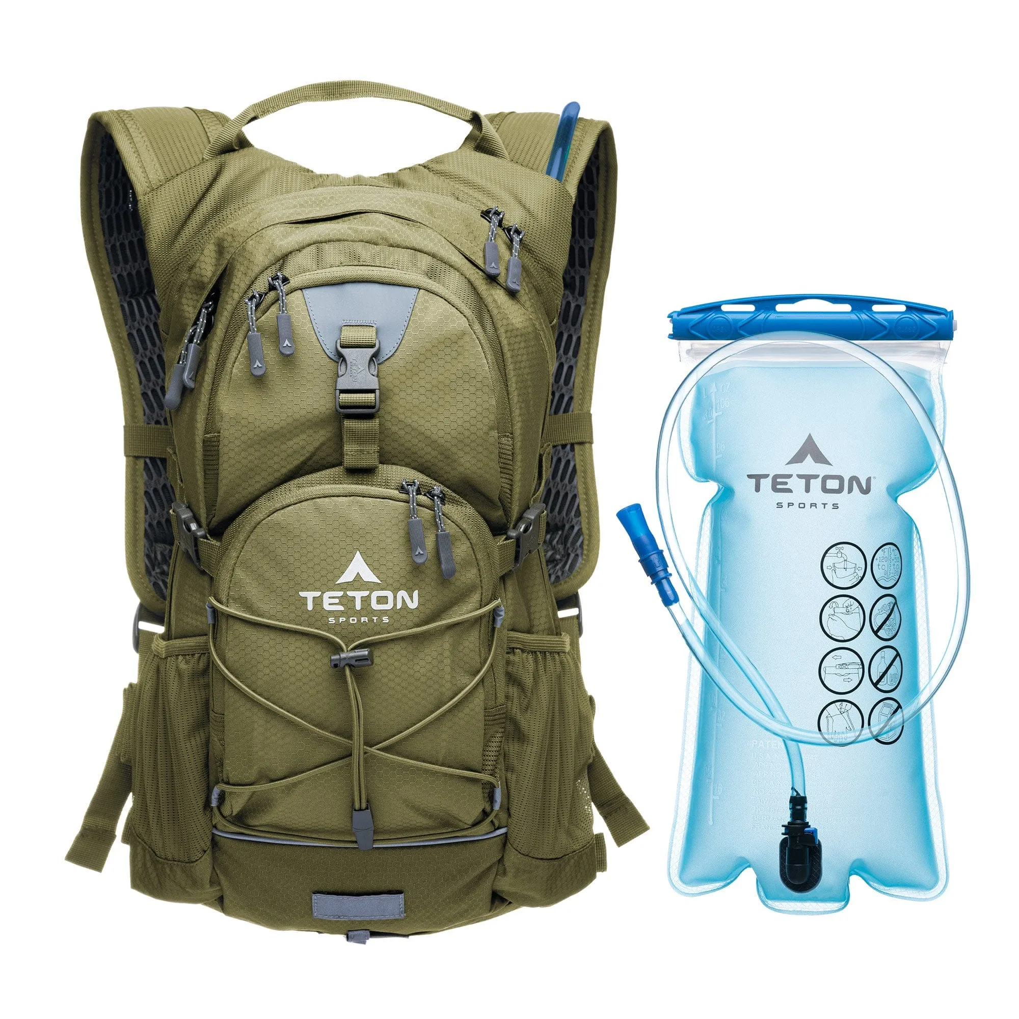 Oasis 22L Hydration Pack with 3L Bladder