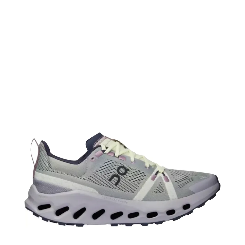 Womens Durable Cloudsurfer Trail Sneakers in Seedling/Lilac Color