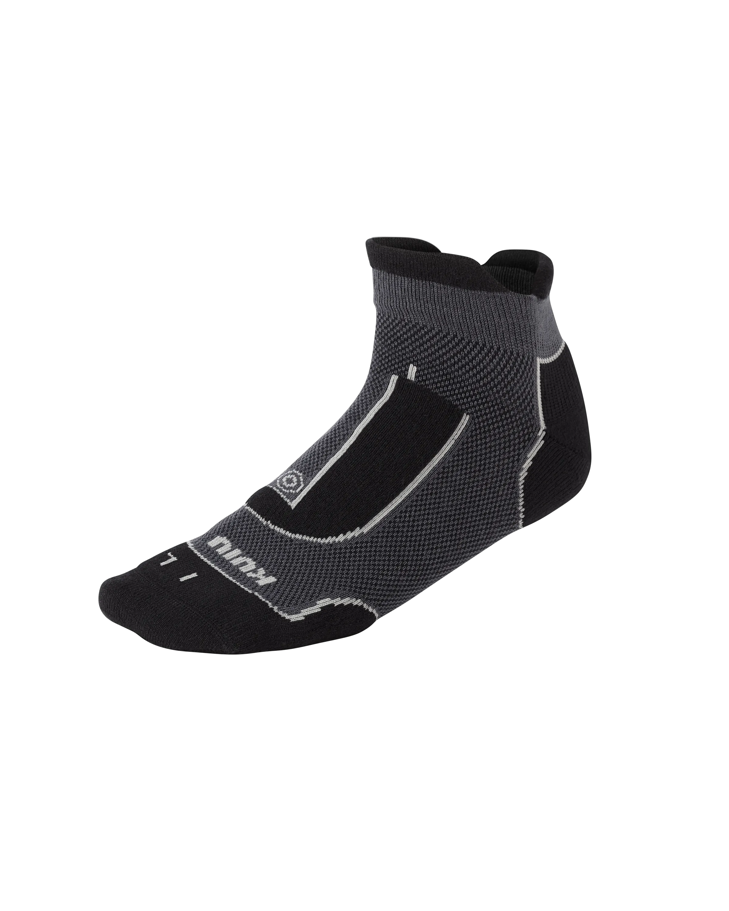 Outlet Training Tech Sock | Grey Black