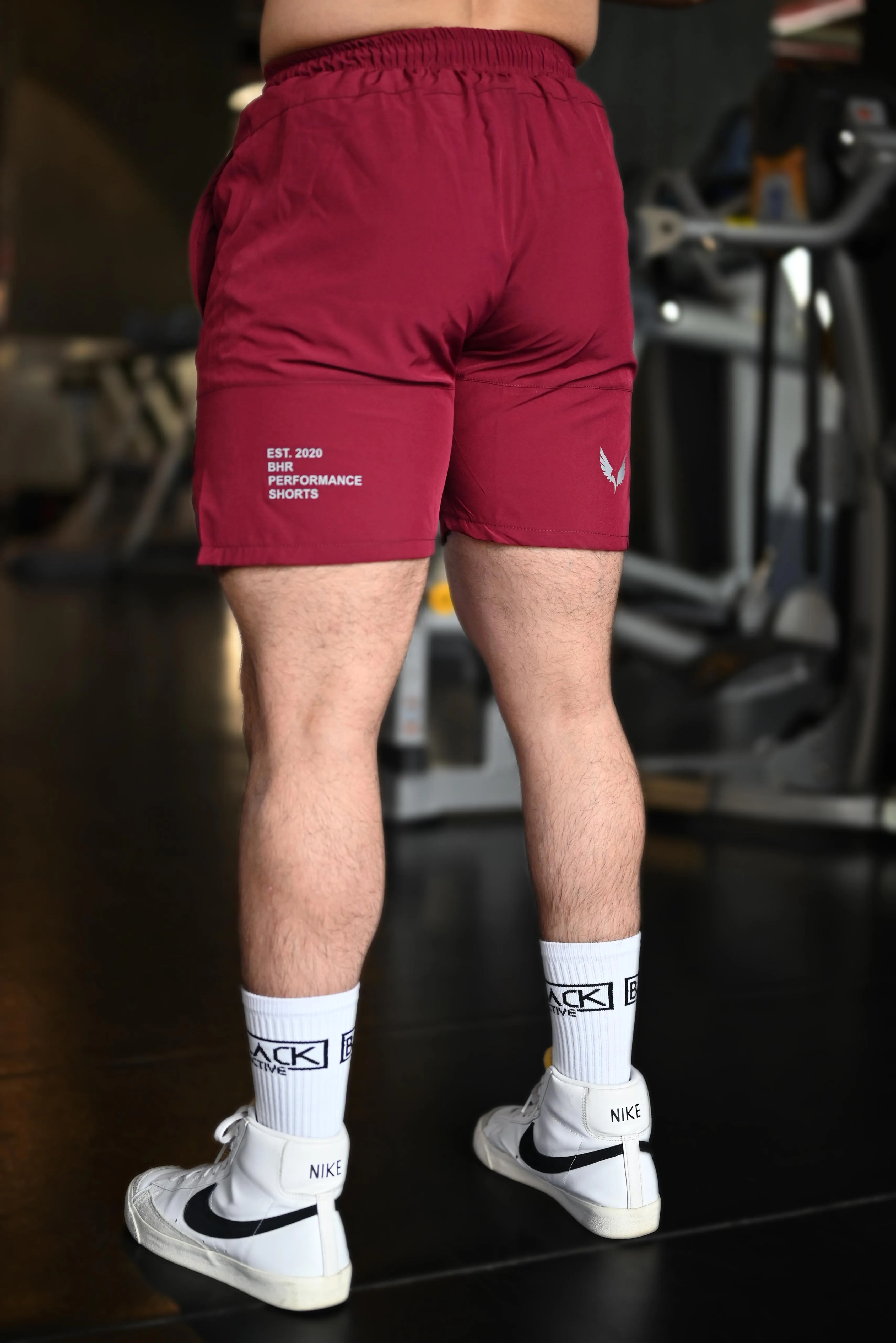 PERFORMANCE SHORTS MAROON